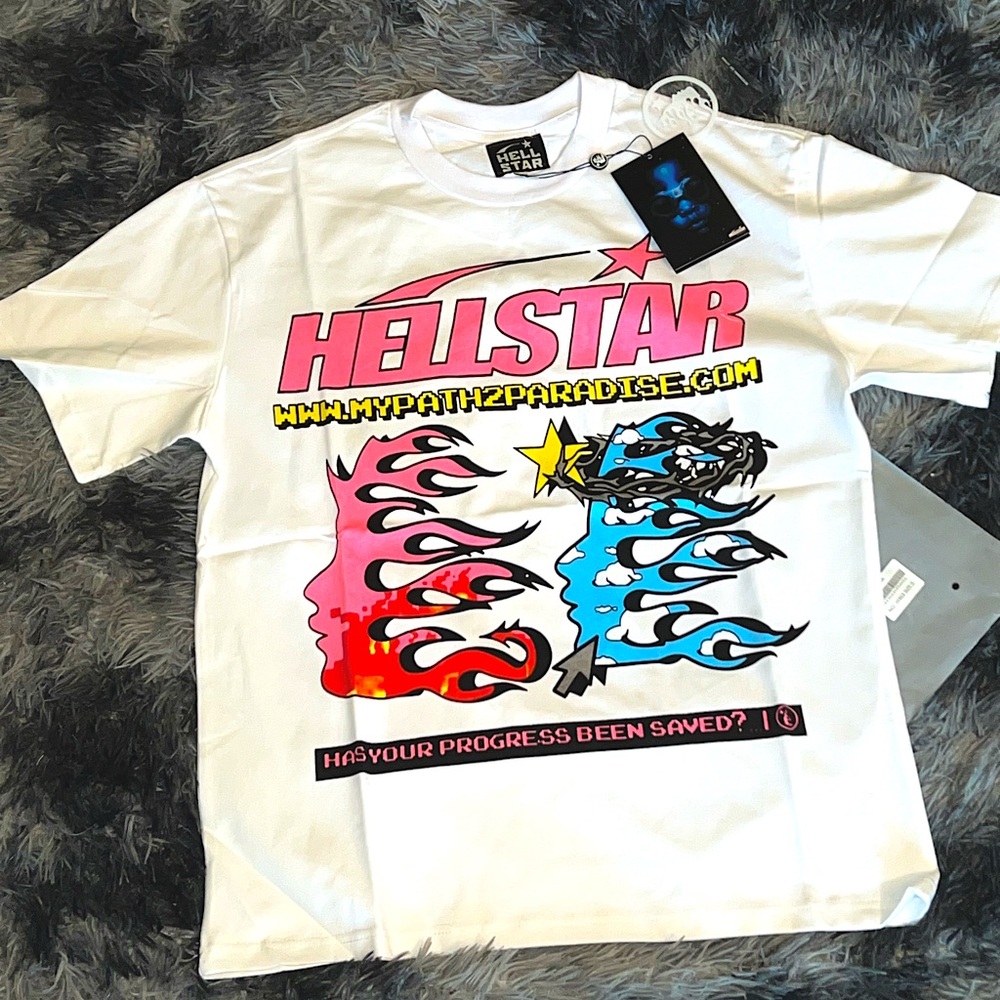 Hellstar Shirt Pixel Path to Paradise Size small